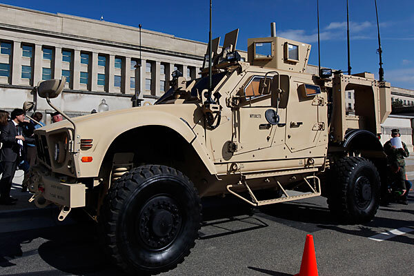 Early Christmas gift: US Army off-road vehicle built for Afghanistan ...