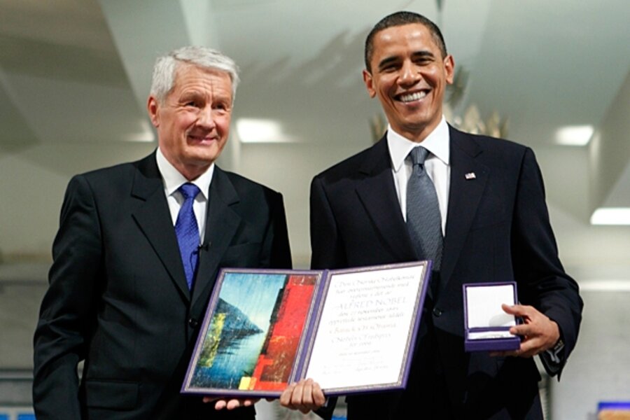 Text of Barack Obama's Nobel Peace Prize acceptance speech - CSMonitor.com