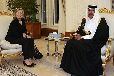 How much money did hillary clinton get from saudi arabia Hillary Clinton S Middle East Tour It S All About Iran Csmonitor Com