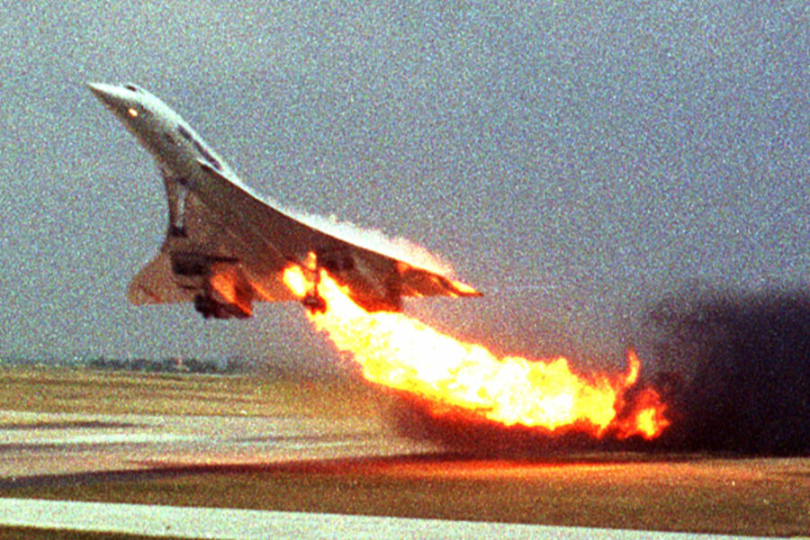 What Caused The 2000 Concorde Crash Csmonitor Com