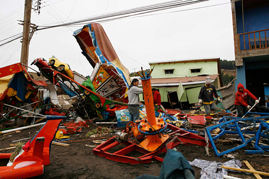 Chile earthquake: 'Looters run wild'? Not quite ...