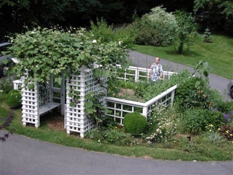 Vegetable Garden, Vegetable Garden Fence Ideas Rabbits