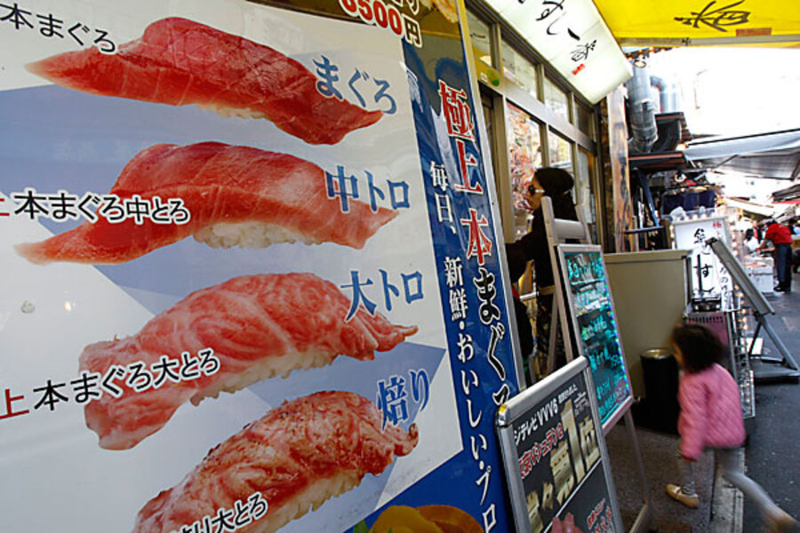 Japan sighs relief as bluefin tuna ban fails - CSMonitor.com