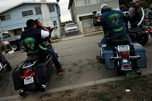 Motorcycle club deals raid