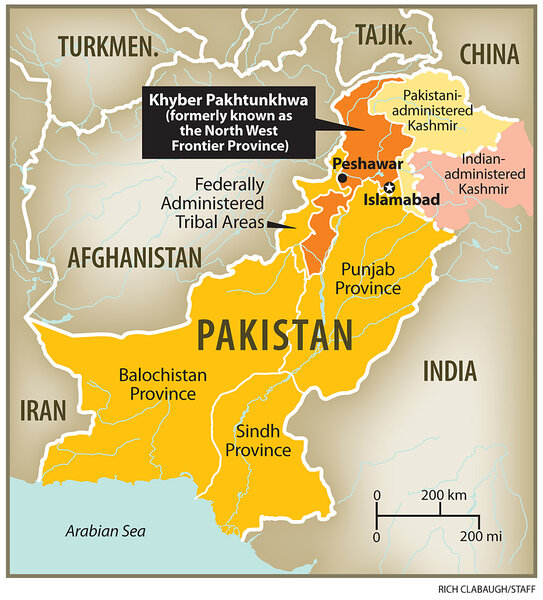 North West Frontier Province Map New Province Name: Pakistan Taps Ethnic Pride As Defense Against Taliban -  Csmonitor.com