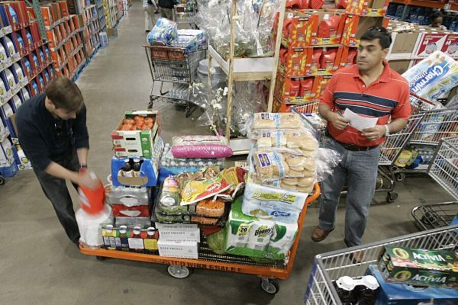 It was jam packed in Costco today! The shopping alone took up most