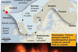 Ash from Iceland volcano shuts all British airports and affects