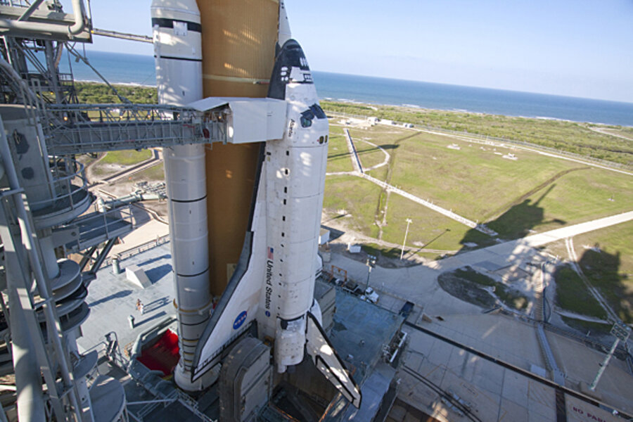 Space enthusiasts gather to watch final launch of space shuttle ...