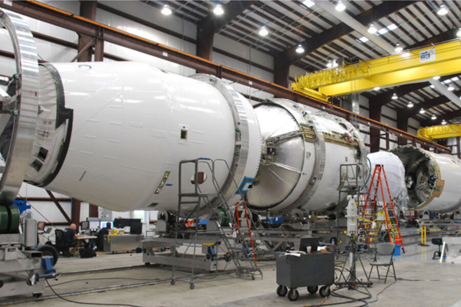 Falcon Rocket Development New privately-owned rocket, the Falcon 9, poised for first launch ...