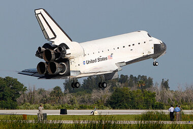 new space shuttle atlantis home