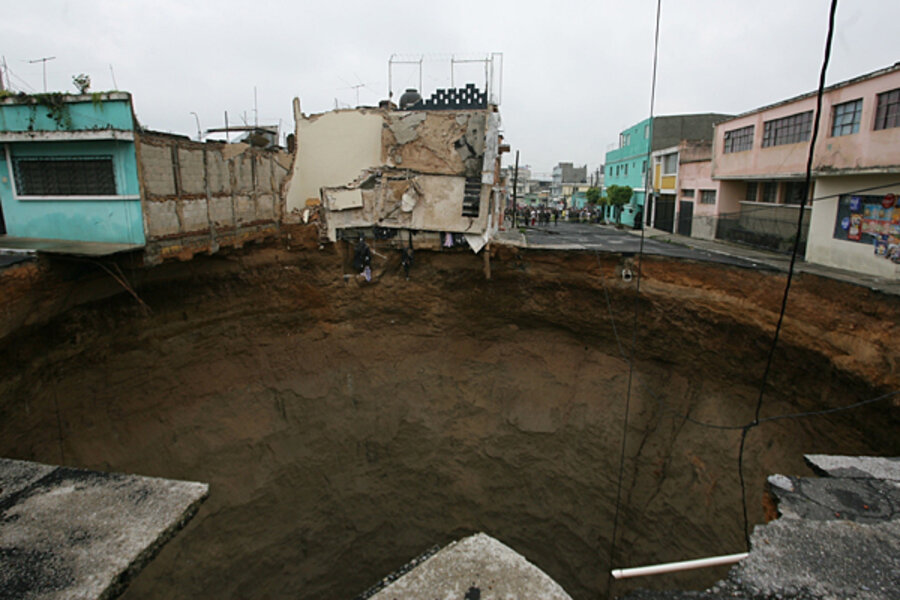 Another Giant Guatemala Sinkhole Geologists Brace For It