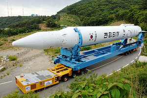 South Korea to attempt first space launch Wednesday - CSMonitor 