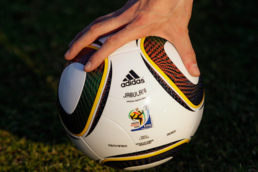  World  Cup  soccer  ball travels faster and farther at high 