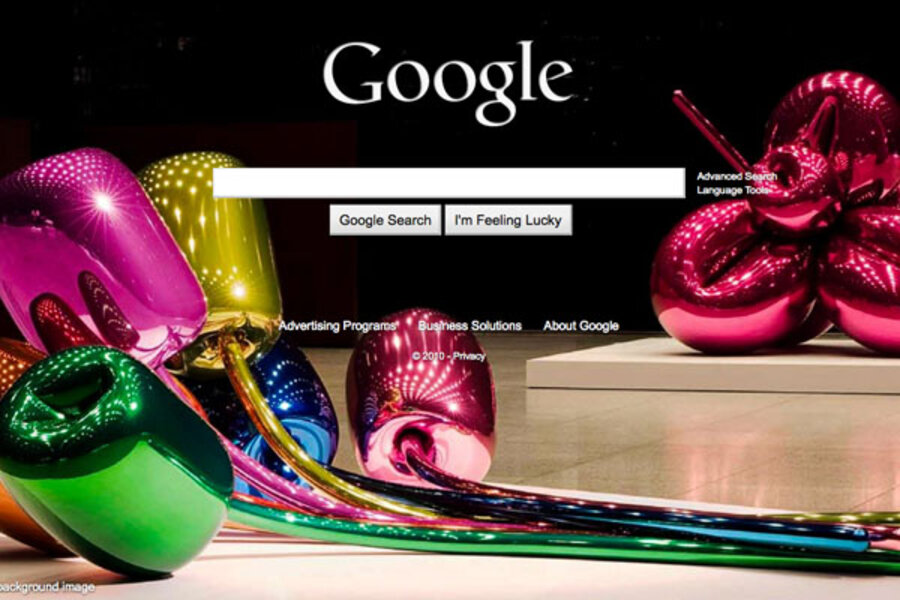Google background images offer new styles for your homepage Google background images offer new styles for your homepage
