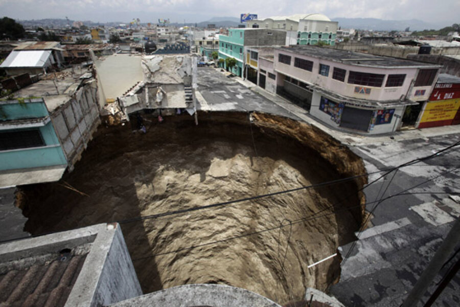 More Deaths Reported And A Giant Sinkhole In Guatemala From