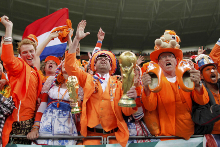 Morning after: The Netherlands' World Cup fans euphoric in Cape Town
