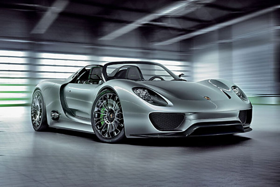 Porsche 918 Spyder Will Come With An Electric Plug