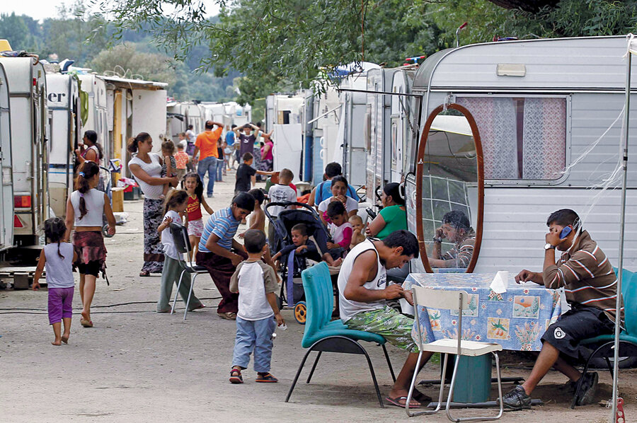 France Presses Gypsies To Settle Down Csmonitor Com