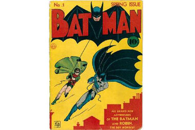 Batman No. 1: a rare comic book goes up for sale 