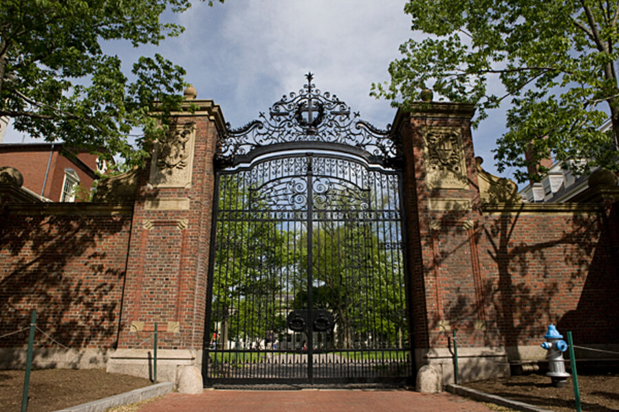 New world university ranking puts Harvard back on top - CSMonitor.com