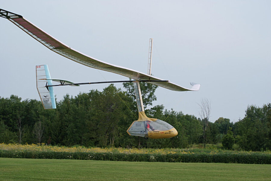 Plane that flies by flapping its wings makes historic first flight