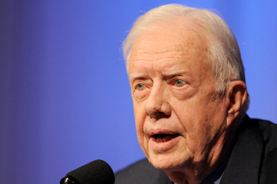 Jimmy Carter taken off plane and hospitalized in Cleveland - CSMonitor.com