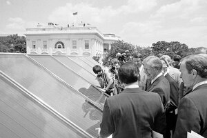 White House Solar Panels To Provide Obamas Green Power - CSMonitor.com