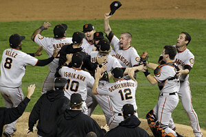 Giants win World Series 2010 - CSMonitor.com