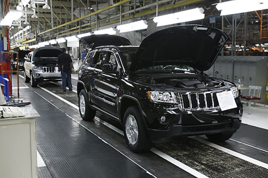 Jeep Grand Cherokee helps Chrysler narrow loss - CSMonitor.com