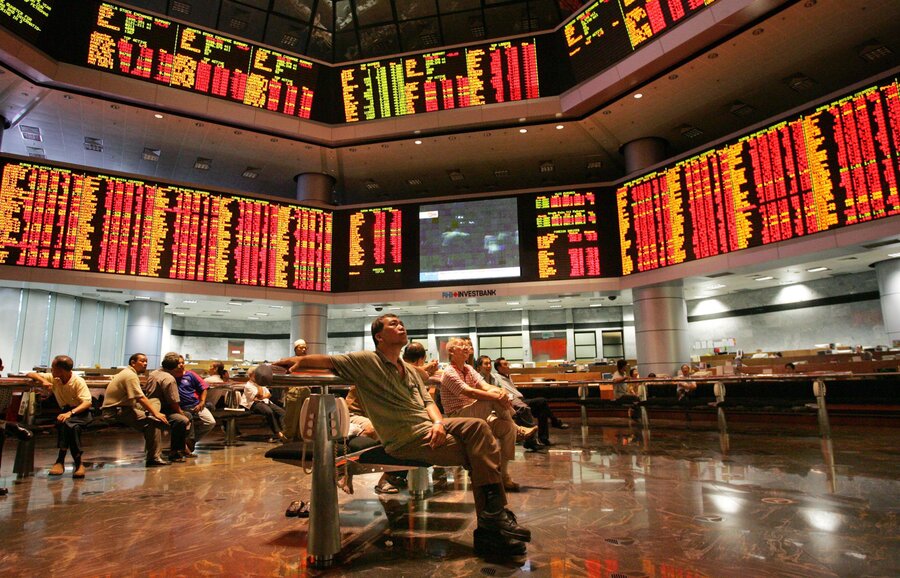 Stock exchange linkup for three Asian nations