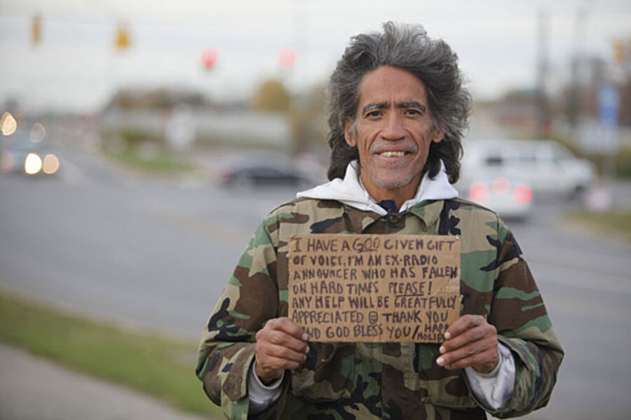 Ted Williams: A homeless man with a golden voice gets a new chance -  CSMonitor.com