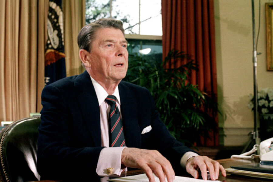 ronald reagan address to the nation on the challenger speech