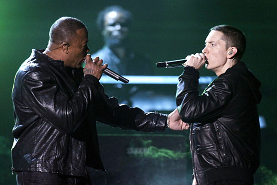 Dr. Dre, Justin Bieber cause buzz at Grammy Awards CSMonitor