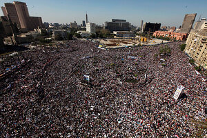 Egypt revolution unfinished Qaradawi tells Tahrir masses