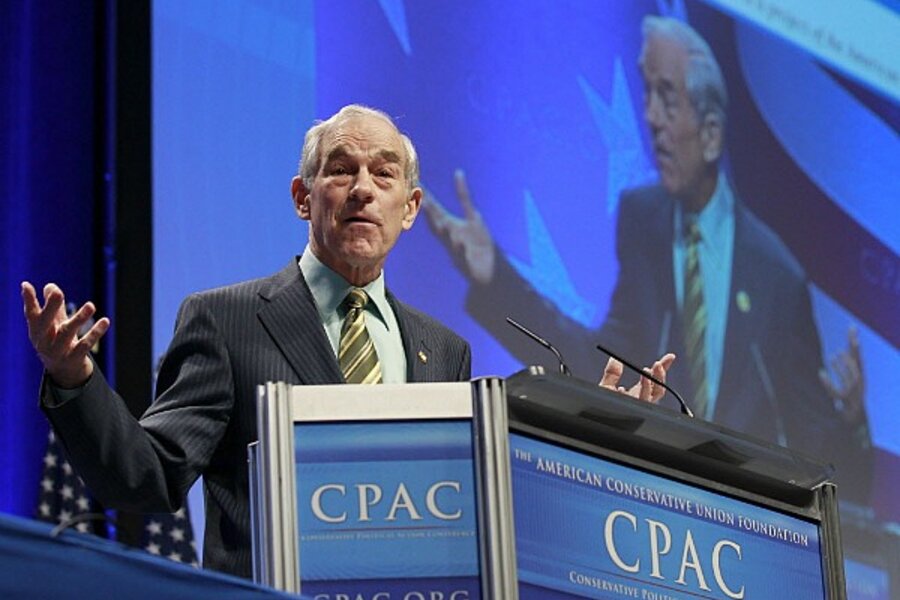 Ron Paul wins CPAC poll. Does it matter? - CSMonitor.com