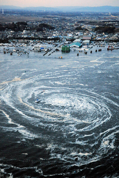 Why Do Tsunamis Create Whirlpools Csmonitor Com