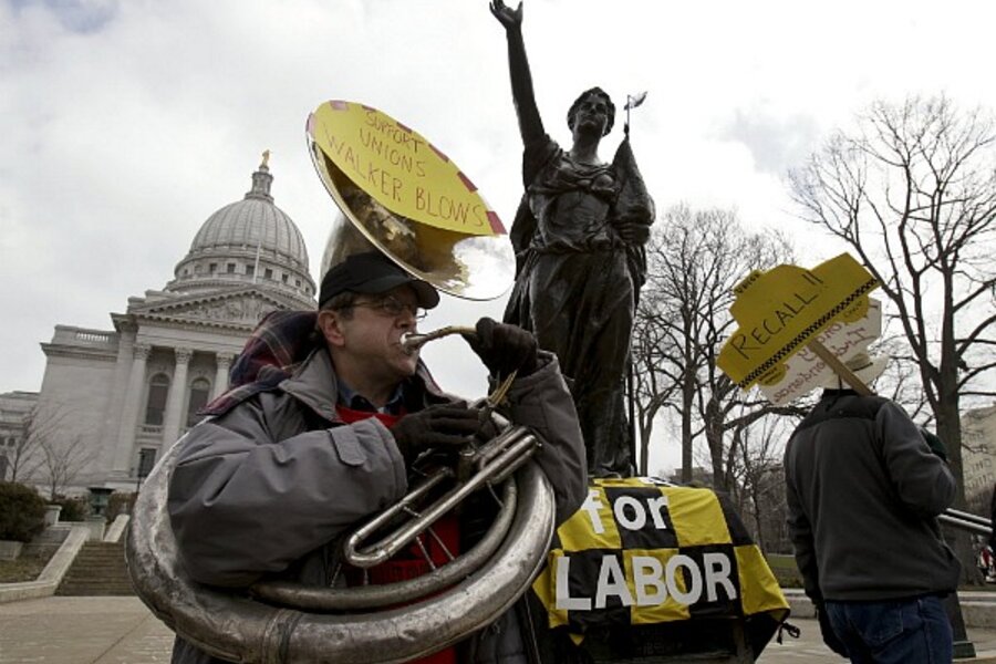 Wisconsin uniongutting law took effect Saturday or did it