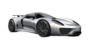 Porsche Spyder 918 The new king of the hybrid car heap