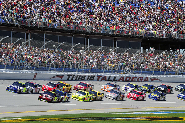 Talladega provides one of closest NASCAR finishes in history Sunday ...