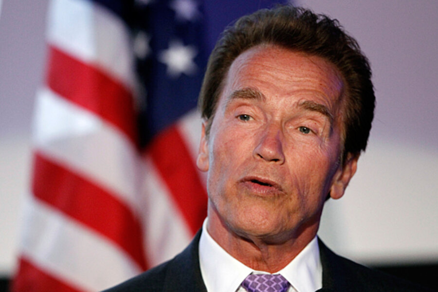 Did Arnold Schwarzenegger's governorship depend on keeping love child