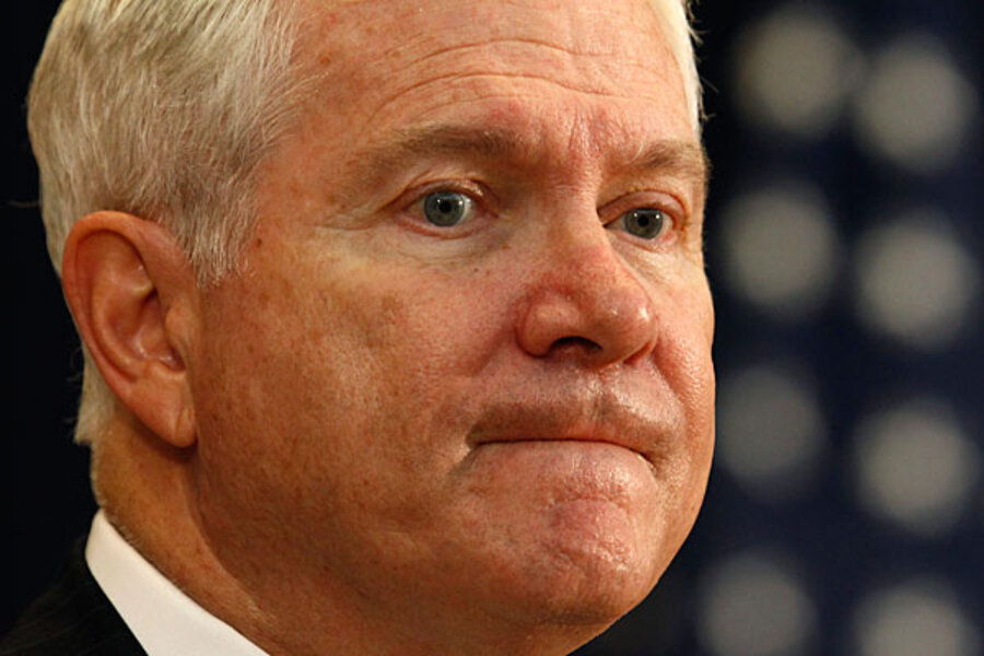Robert Gates Defense Secretary's exit interview
