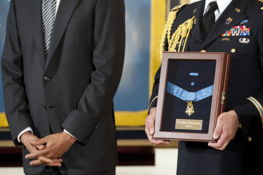 Obama awards Sgt. 1st Class Petry the Medal of Honor - All Photos 