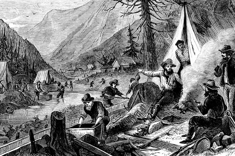 california gold rush facts