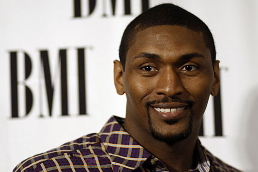 Ron Artest Officially Changes Name To Metta World Peace