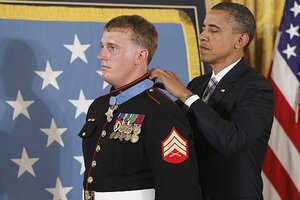 Dakota Meyer, A Marine Who Disregarded Orders, Is Awarded Medal Of ...