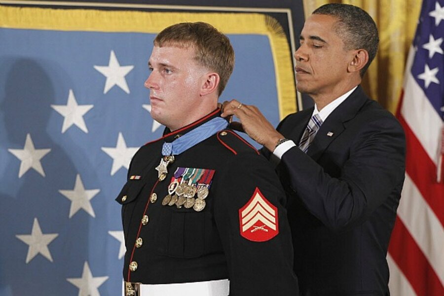 Dakota Meyer A Marine Who Disregarded Orders Is Awarded Medal Of Honor Csmonitor Com