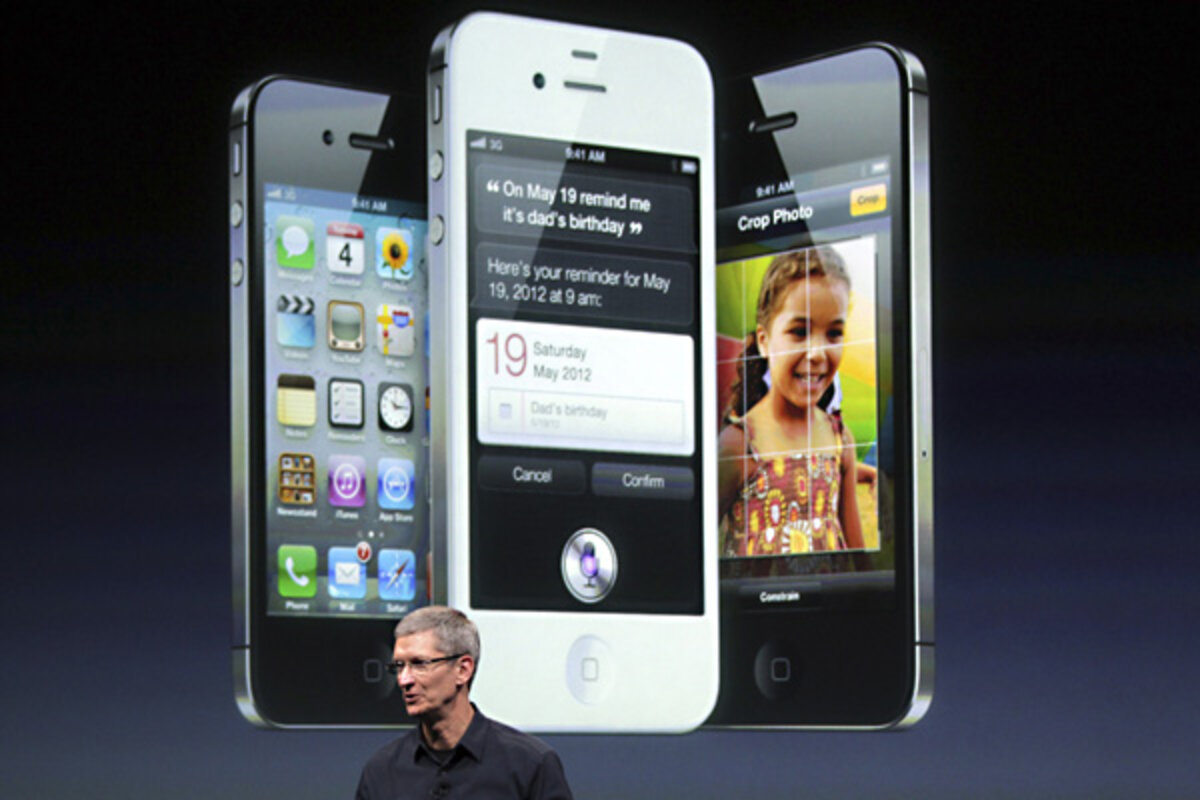 Apple stock (AAPL) sinks after iPhone announcement - CSMonitor.com