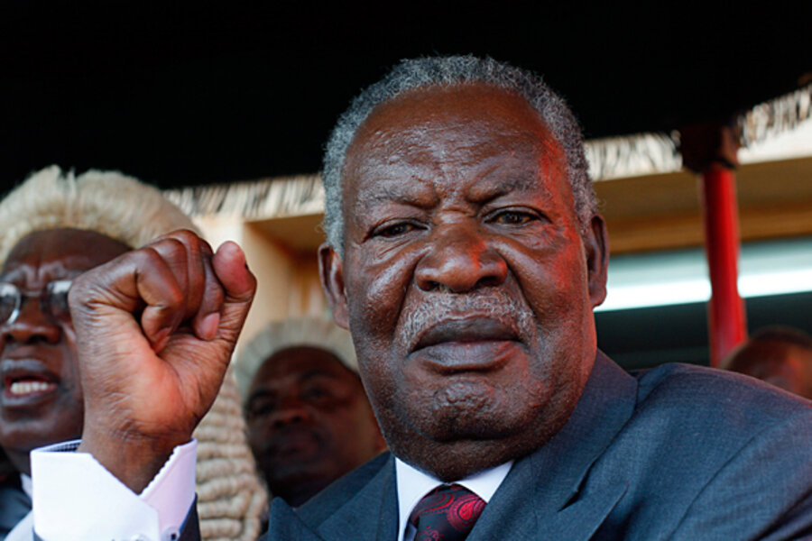 Zambia gets its first white vice president since independence in 1964