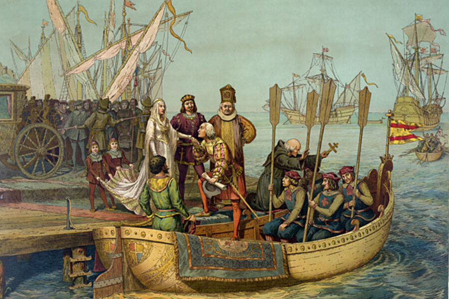 Quien le dio dinero a Christopher Columbus en su viaje