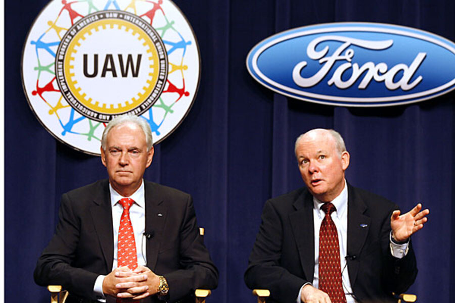 UAW agrees to contract with Ford: How much did the union give up? - CSMonitor.com